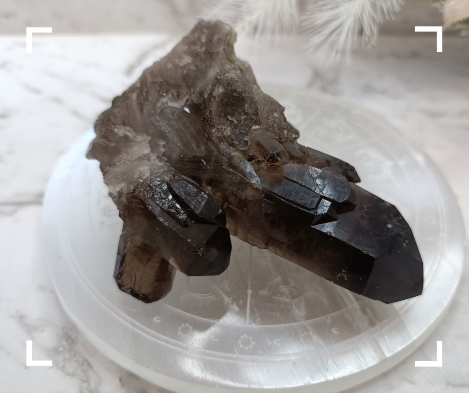 Smokey Quartz Crystal Cluster 2