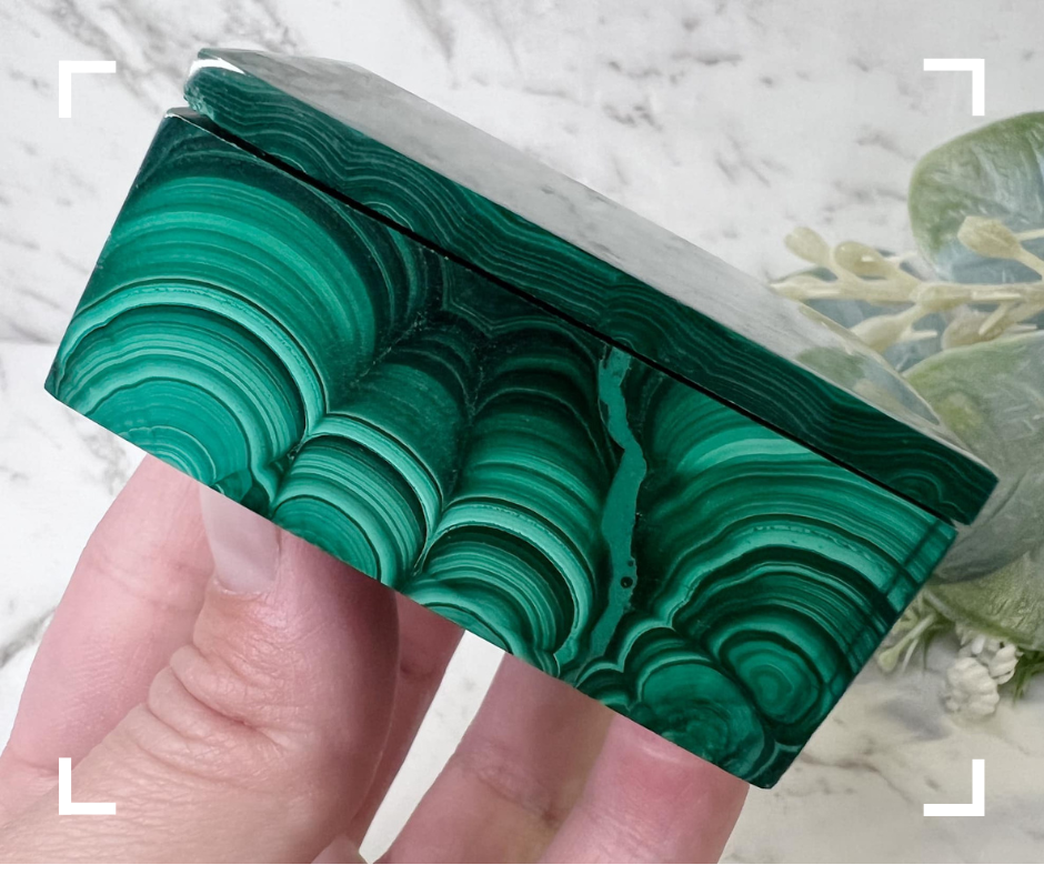 Malachite Crystal Box