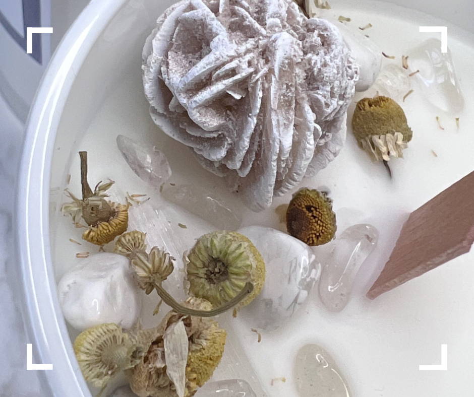Justice (Libra) Crystal Candle