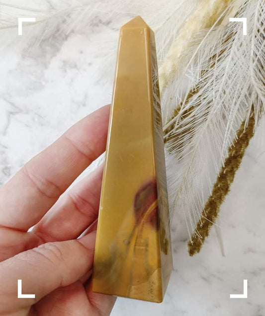 Mookaite Crystal Obelisk