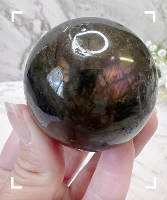 Labradorite Crystal Sphere