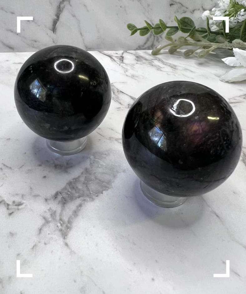 Labradorite Crystal Sphere