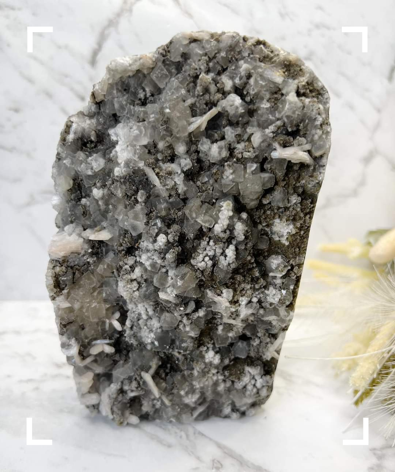 Mixed Zeolite Crystal Cluster