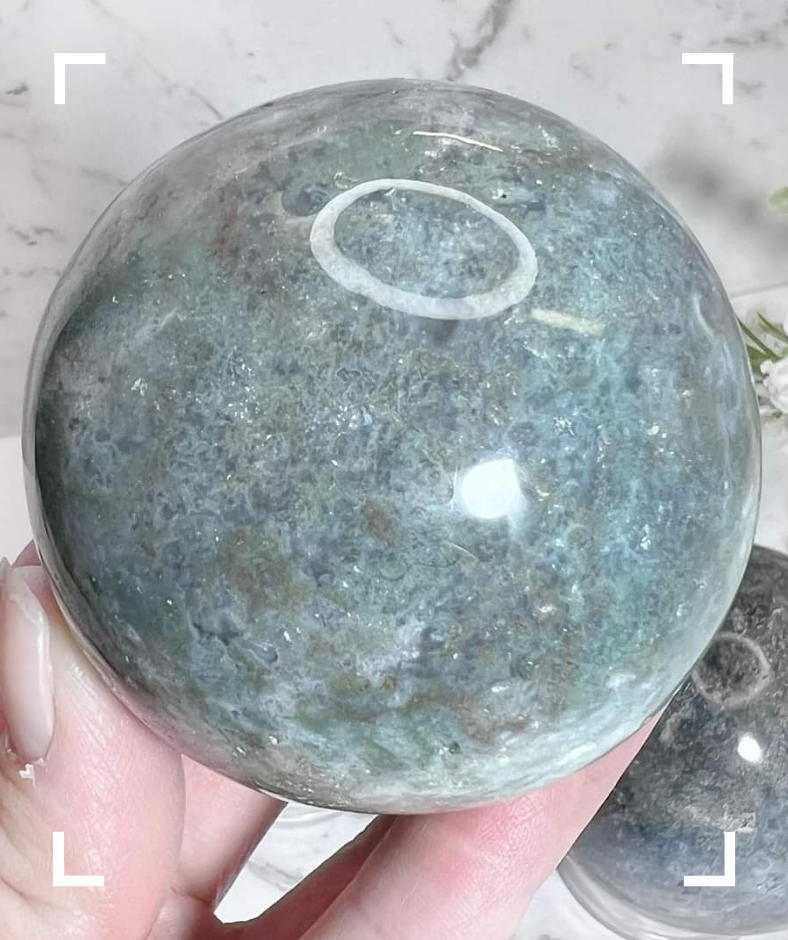 Ocean Jasper Crystal Sphere