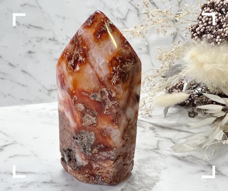 Carnelian Crystal Tower 2