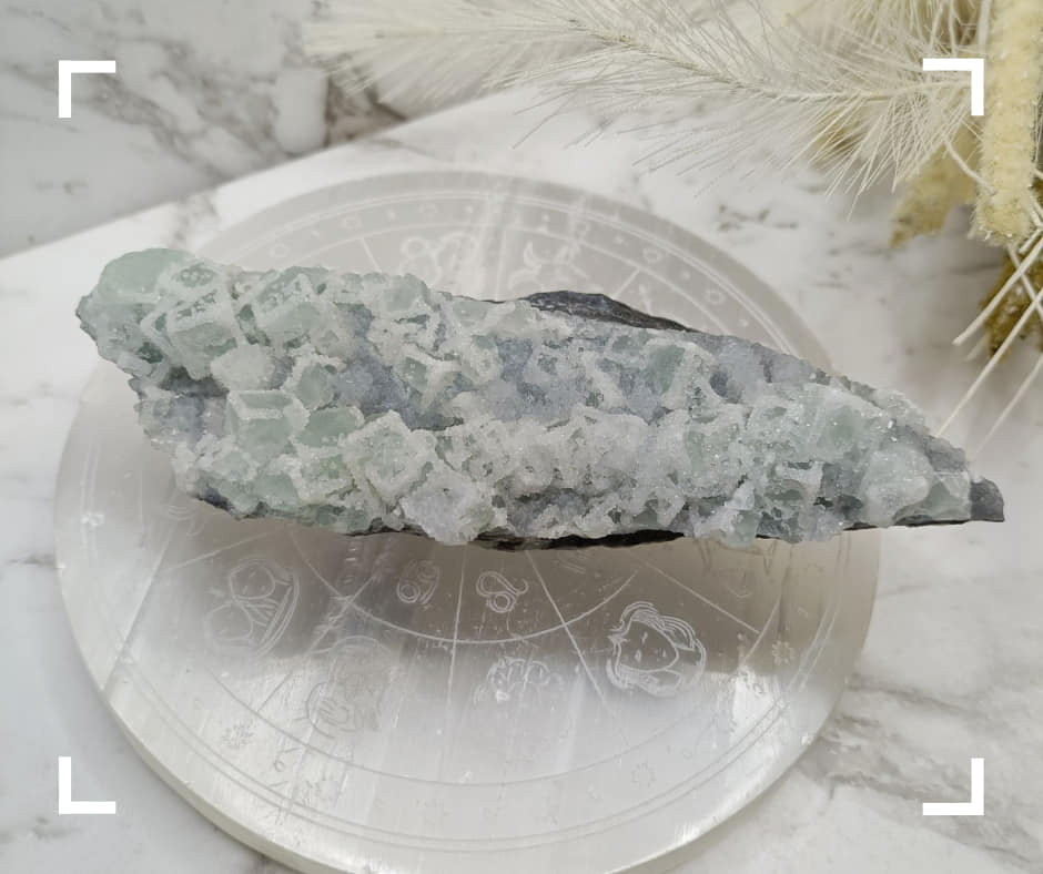 Fluorite And Sphalerite Crystal Cluster