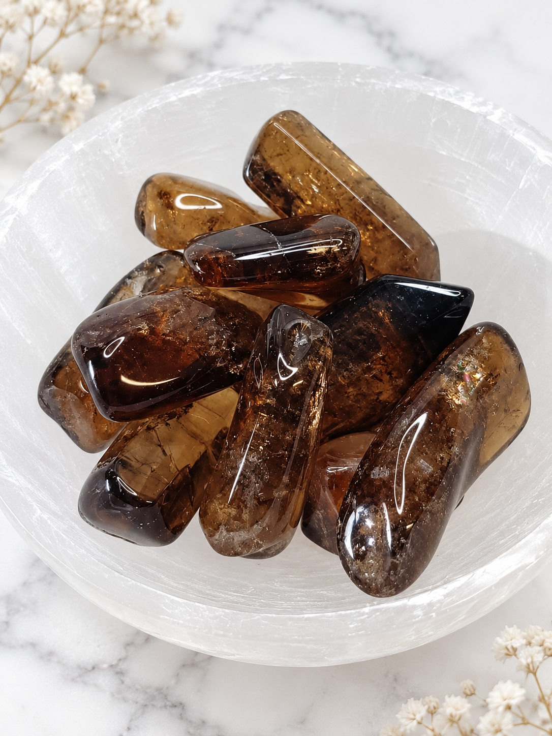 African Citrine Crystal Tumble