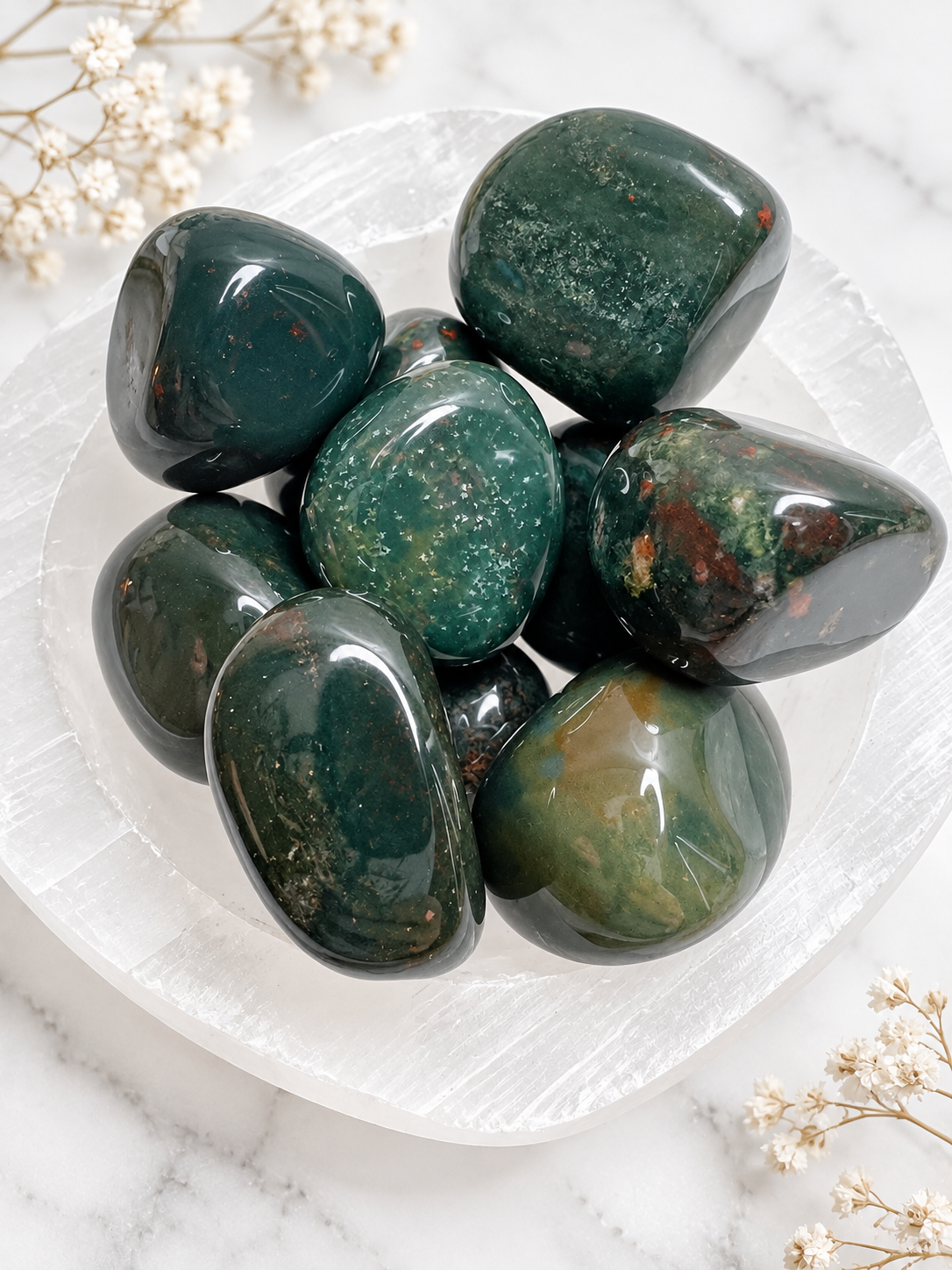 Bloodstone Crystal Tumble