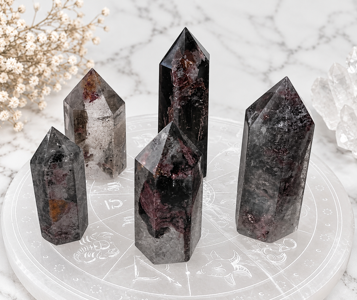 Garden Quartz Crystal Points