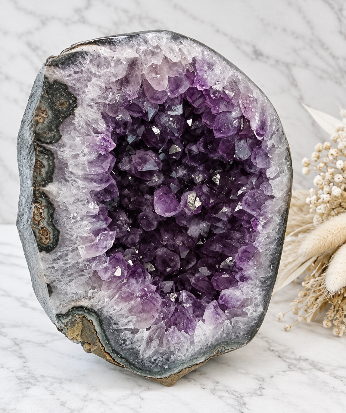 Amethyst Crystal Bowl Cluster