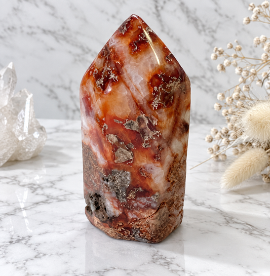 Carnelian Crystal Tower 2