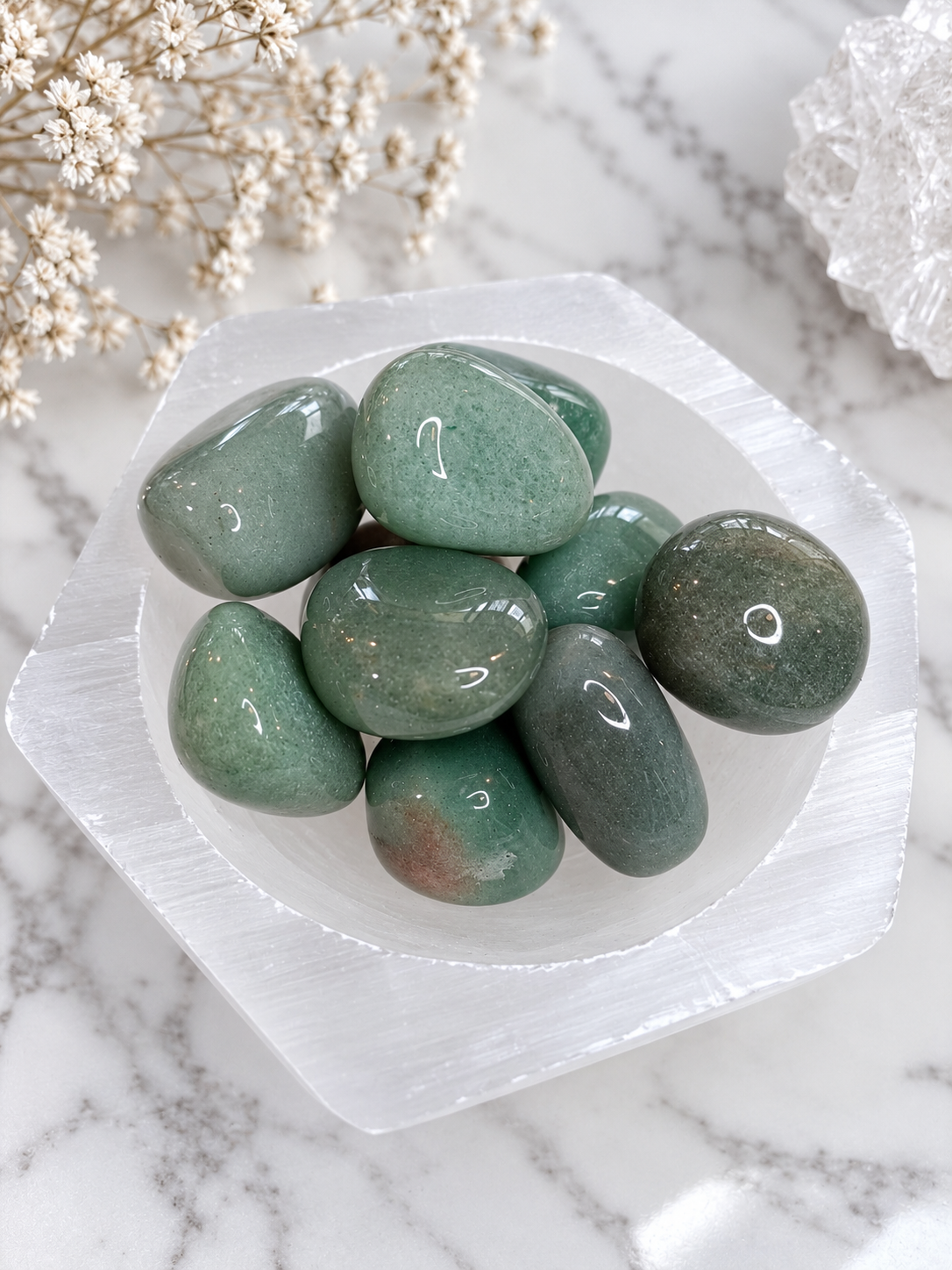 Green Aventurine Crystal Tumble