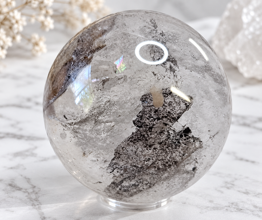 Garden Quartz Crystal Sphere