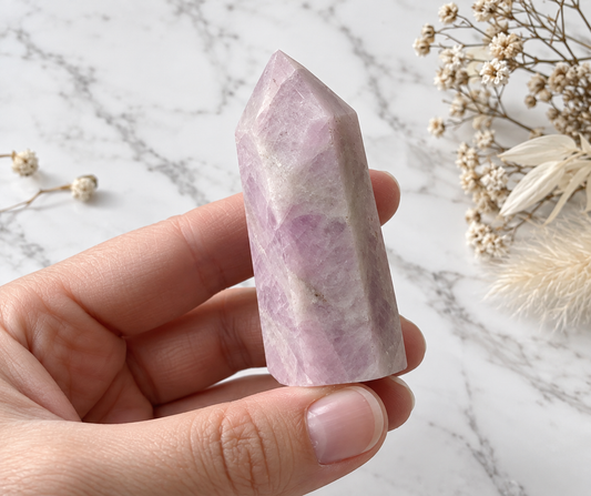 Kunzite Crystal Tower