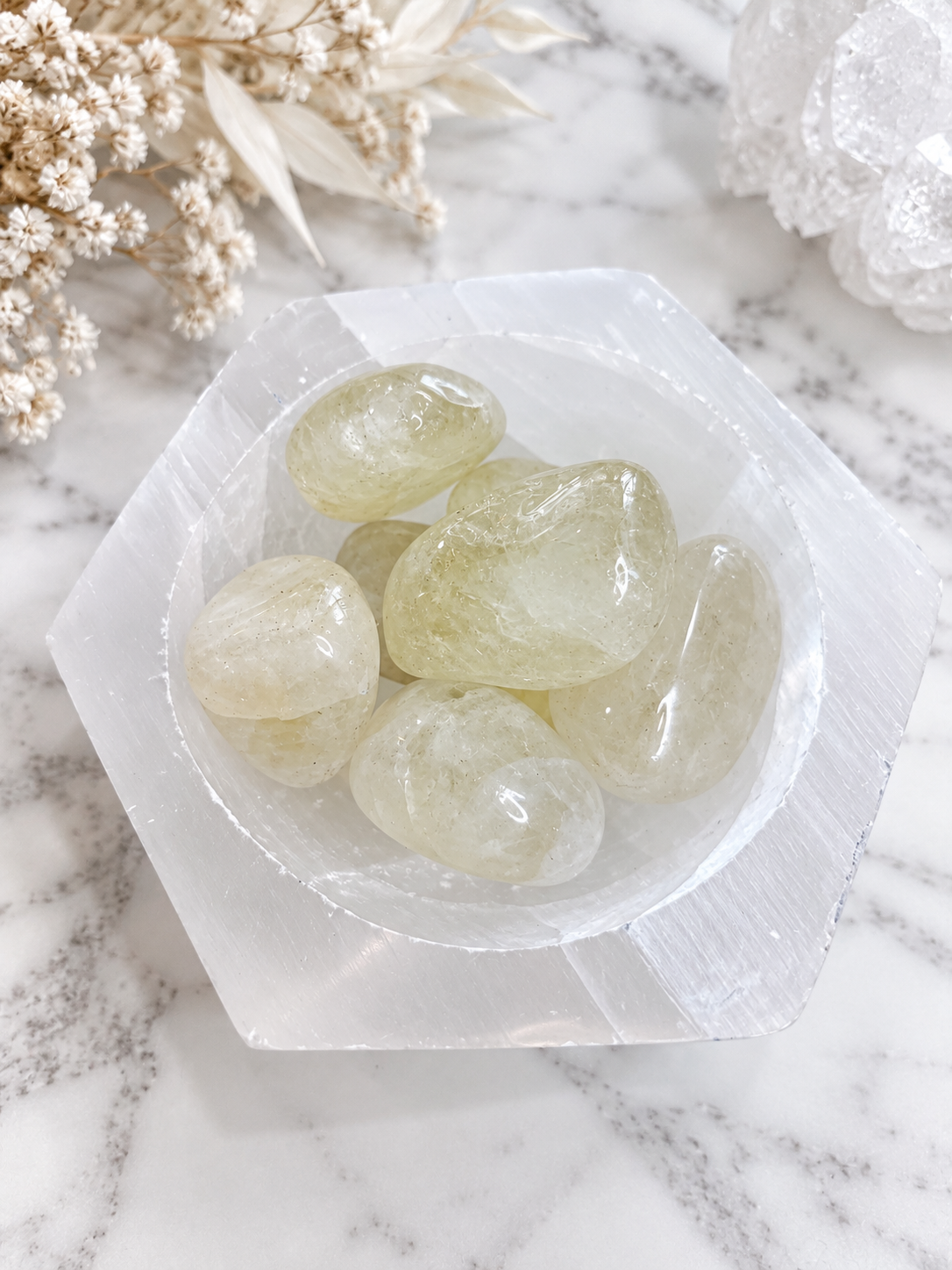 Natural Citrine Crystal Tumble