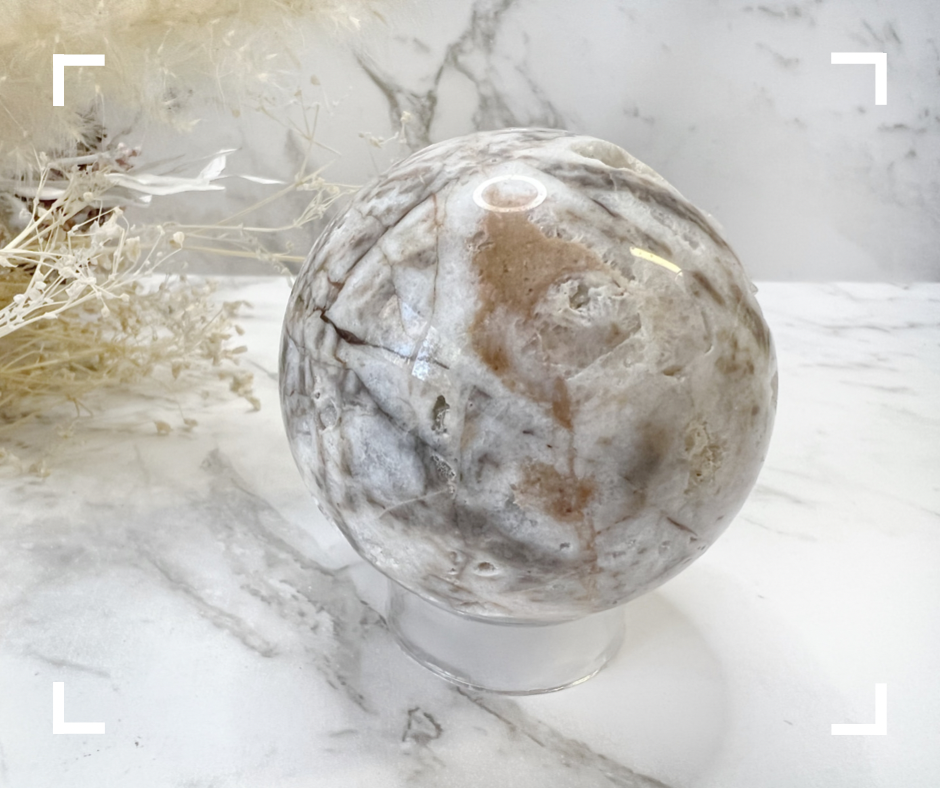 Druzy Sphalerite Crystal Sphere 1