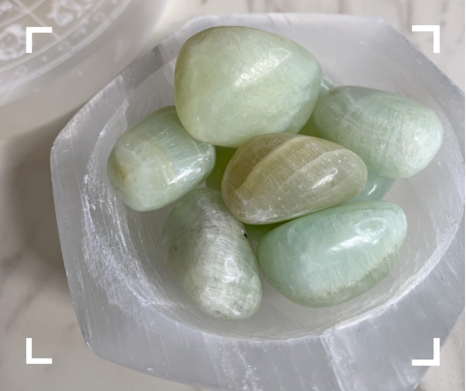 Aquamarine Calcite Tumble