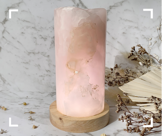 Mangano Calcite Crystal Lamp