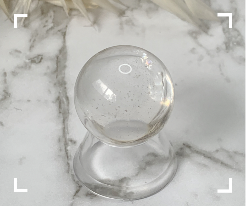 Clear Quartz Crystal Sphere