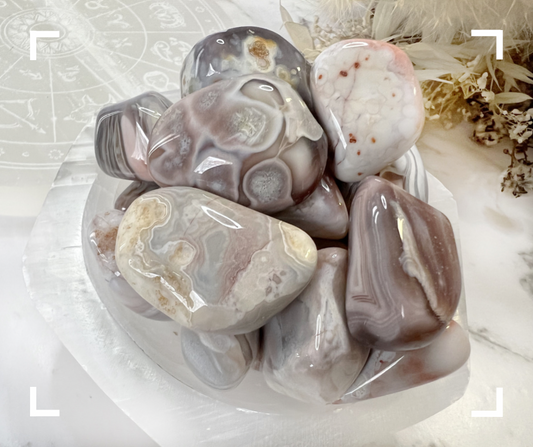 Pink Botswana Agate Tumble