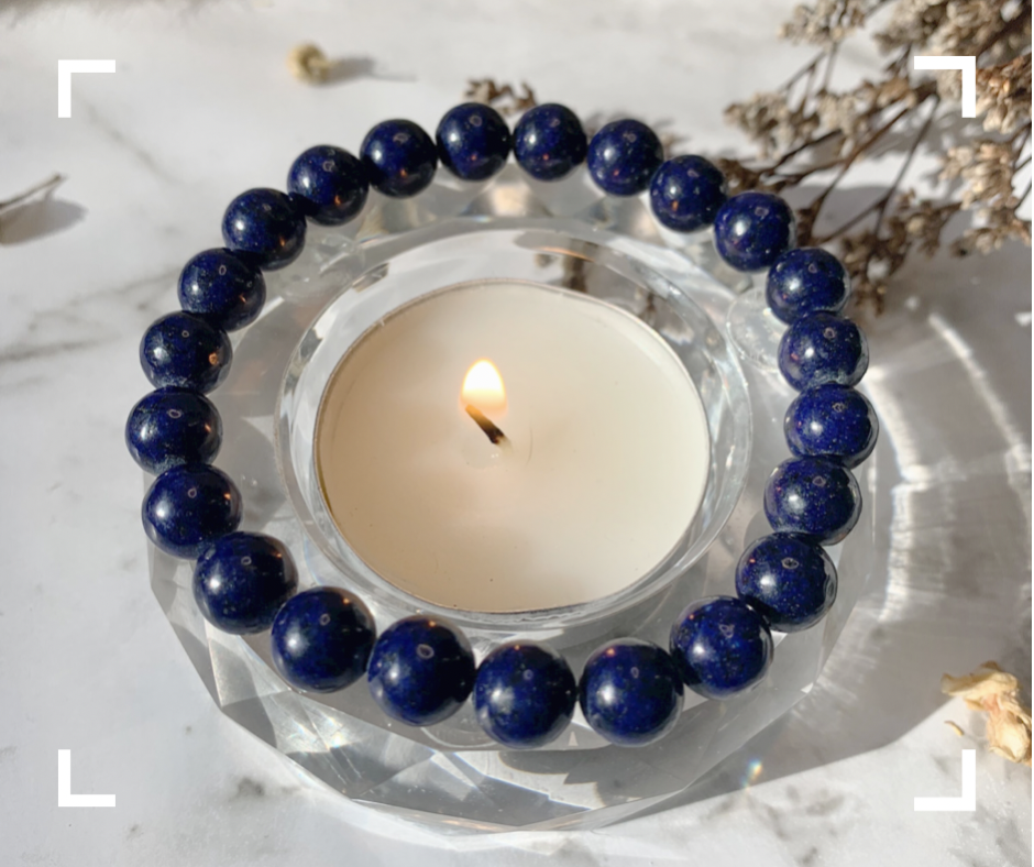 Blue Lapis Lazuli Crystal Bracelet