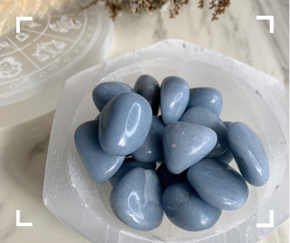 Angelite Tumble Stone