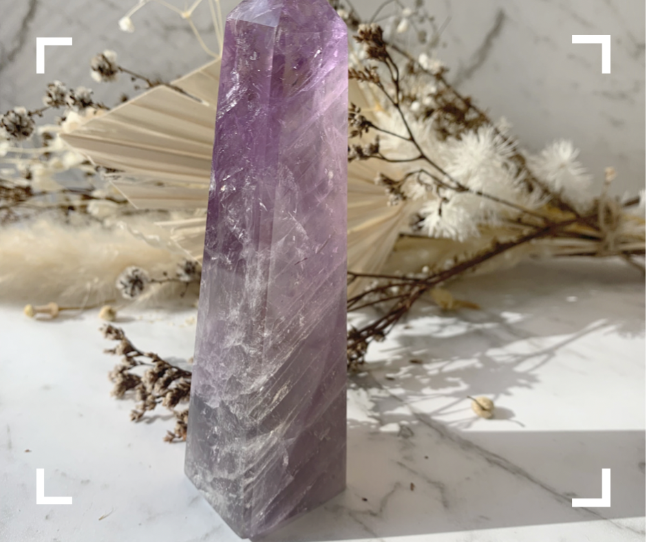 Amethyst Crystal Obelisk 1