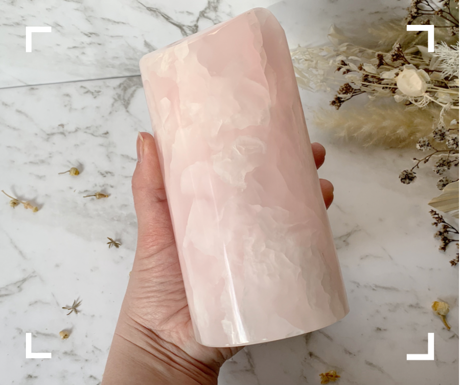 Mangano Calcite Crystal Lamp