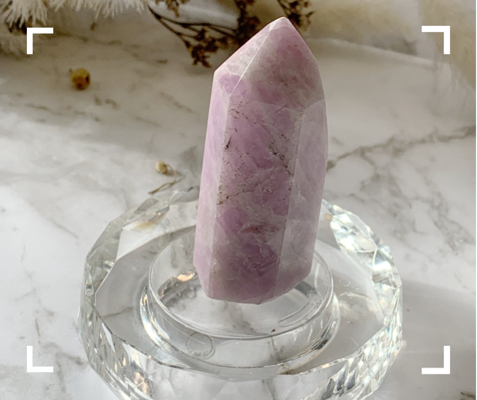 Kunzite Crystal Tower