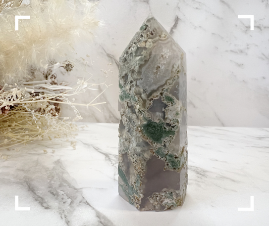 Moss Agate Crystal Generator