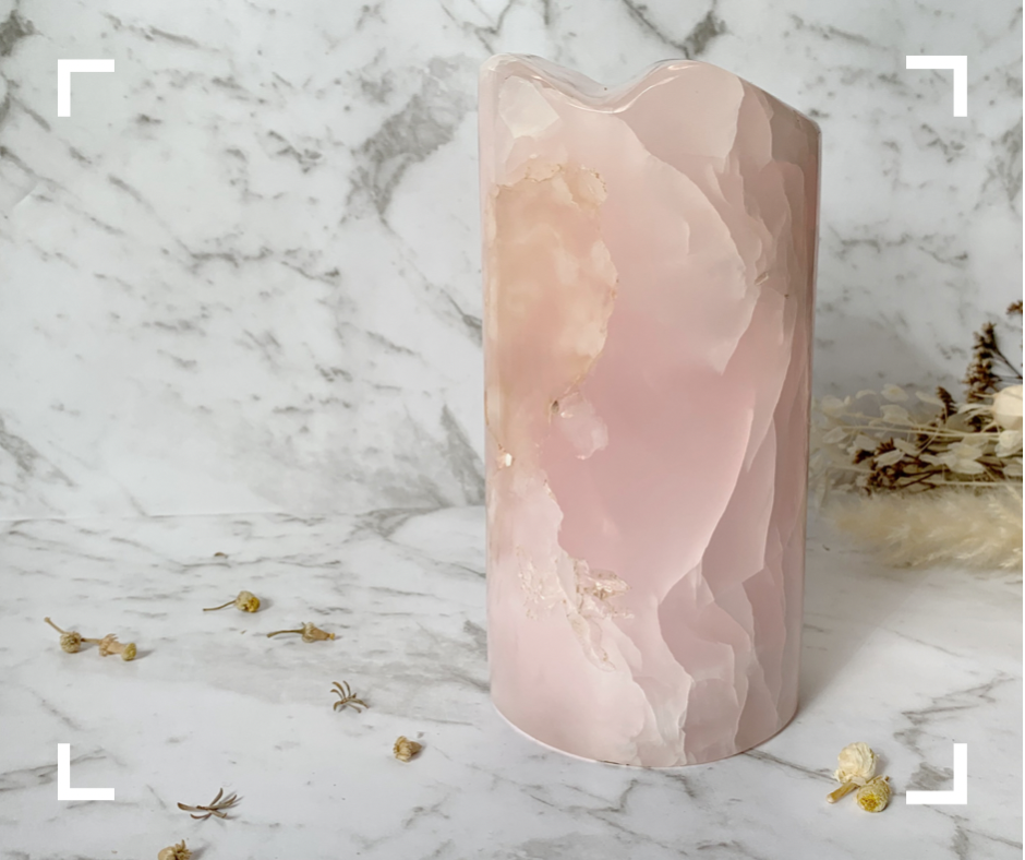Mangano Calcite Crystal Lamp