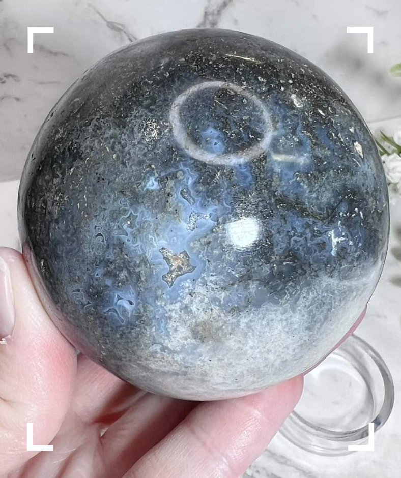 Ocean Jasper Crystal Sphere