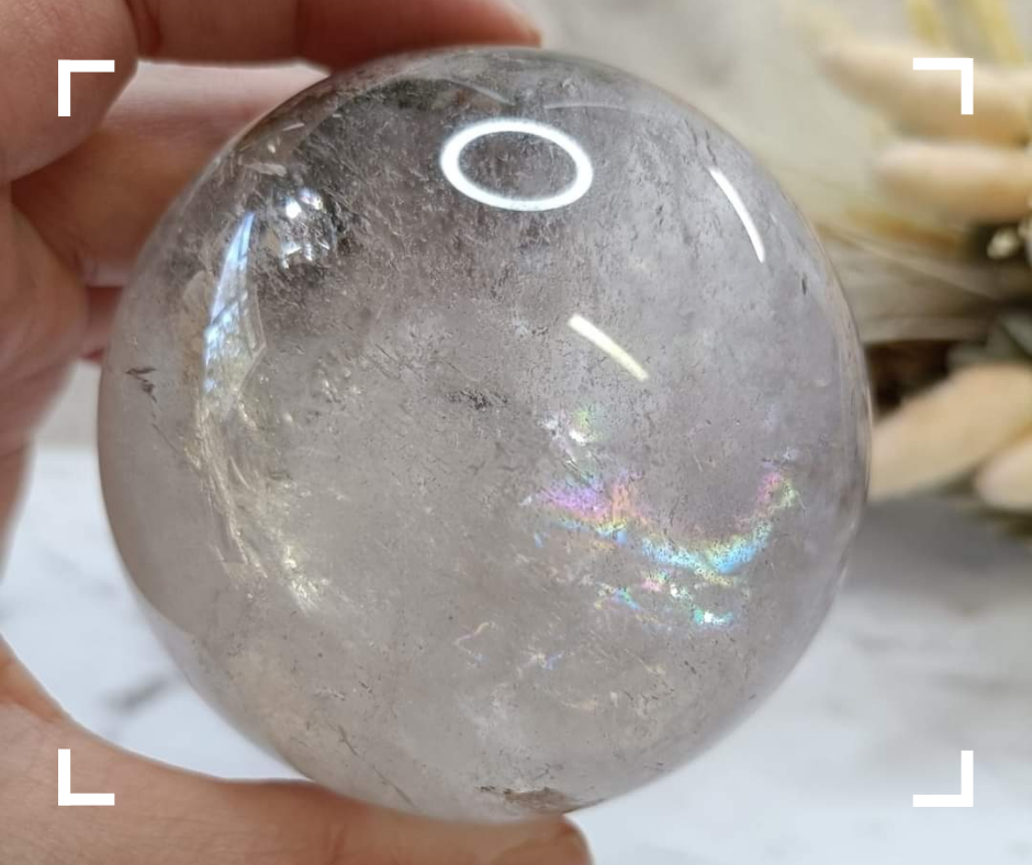 Garden Quartz Crystal Sphere