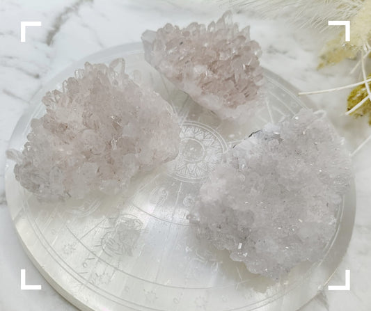 Mini Clear Quartz Crystal Cluster