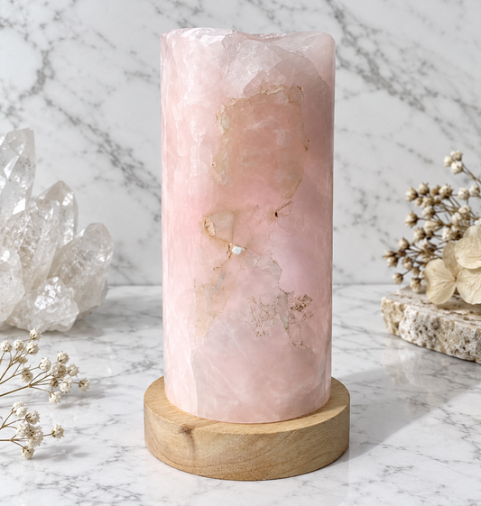 Mangano Calcite Crystal Lamp