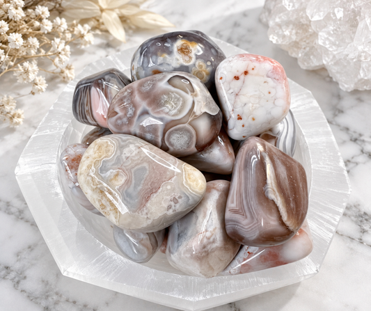 Botswana Agate Crystal Tumble