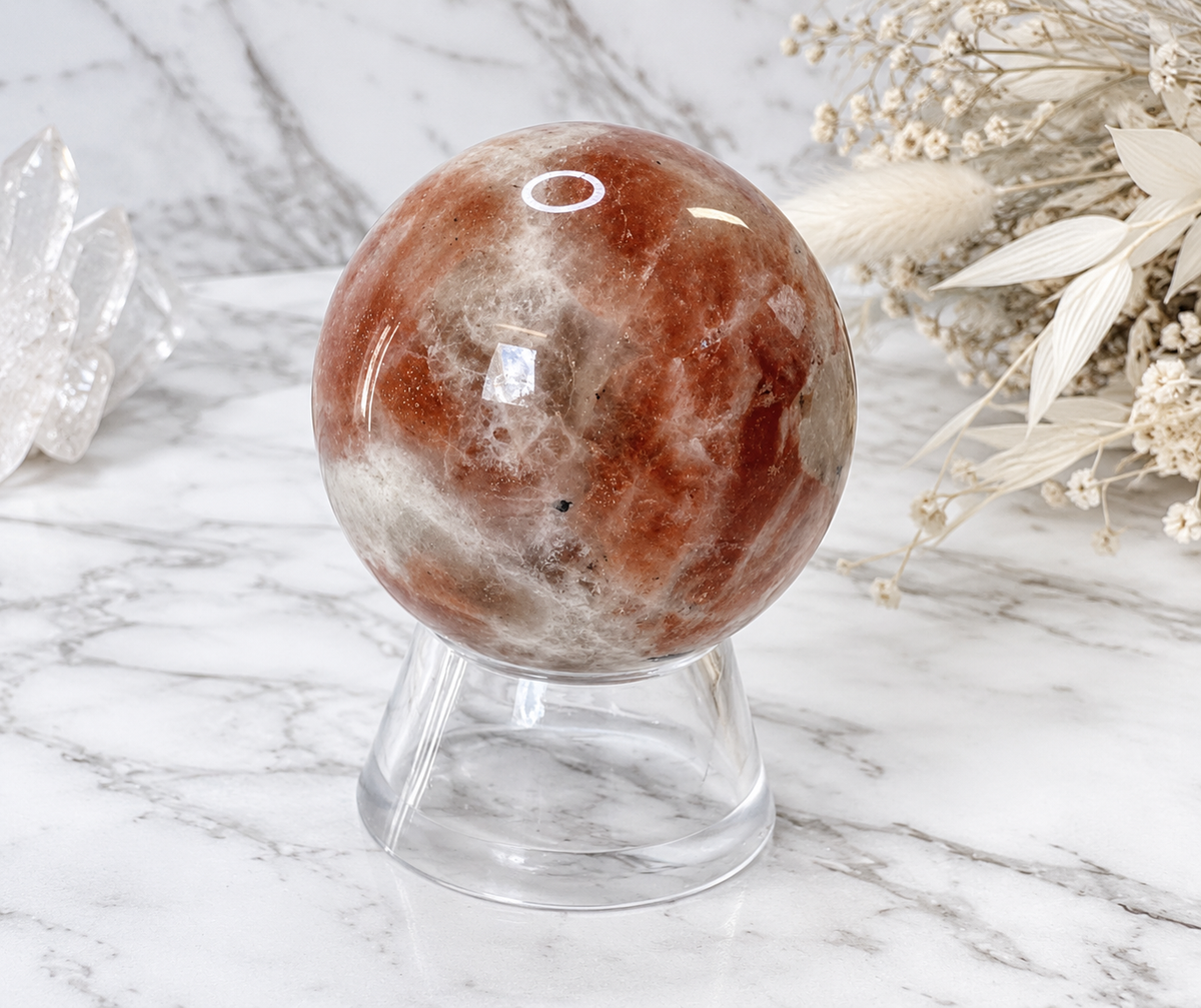 Sunstone Crystal Sphere