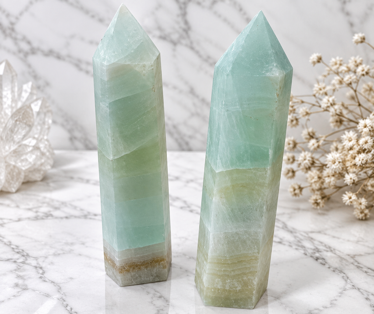 Caribbean Calcite Crystal Tower