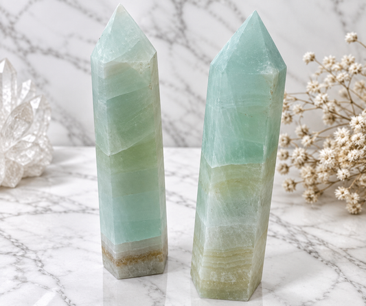 Caribbean Calcite Crystal Tower