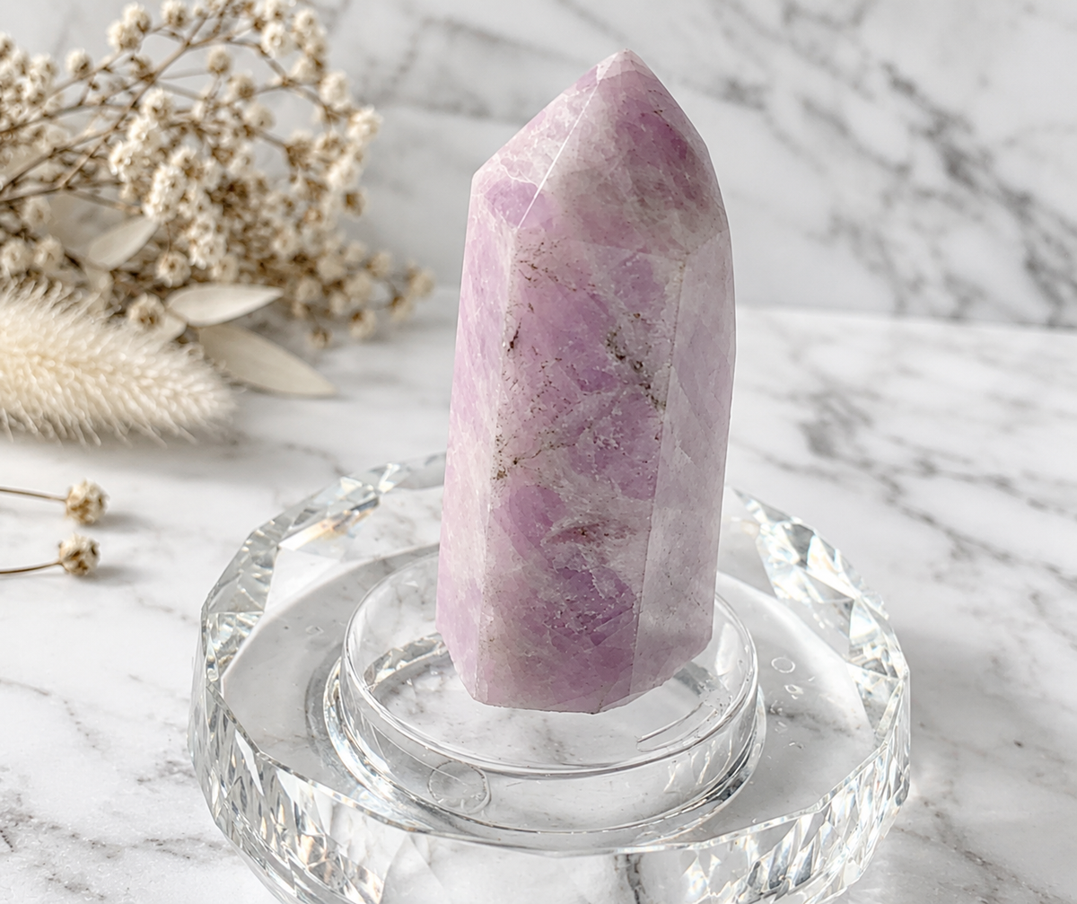 Kunzite Crystal Tower