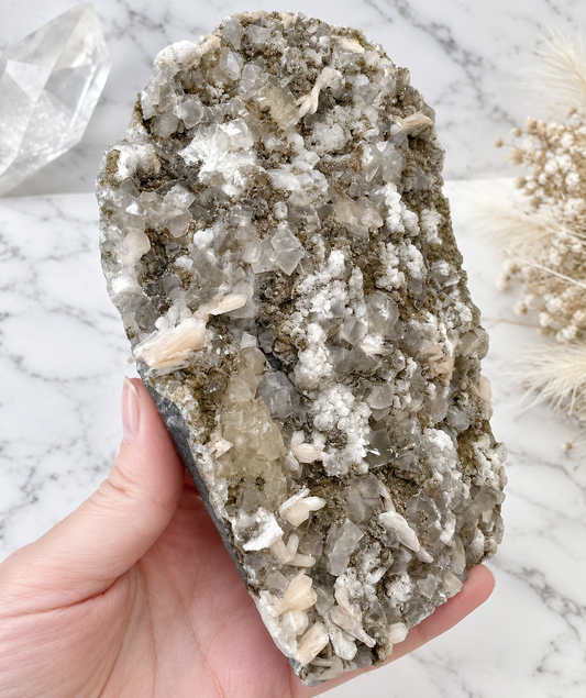 Mixed Zeolite Crystal Cluster