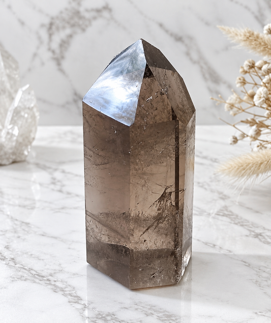 Smokey Quartz Crystal Generator
