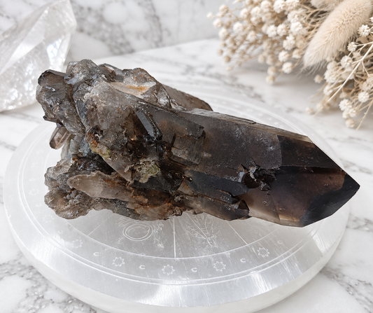 Smokey Quartz Crystal Cluster 2