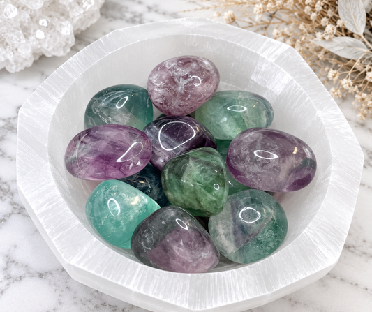 Rainbow Fluorite Tumble