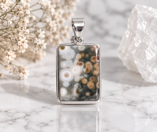 Ocean Jasper Pendant
