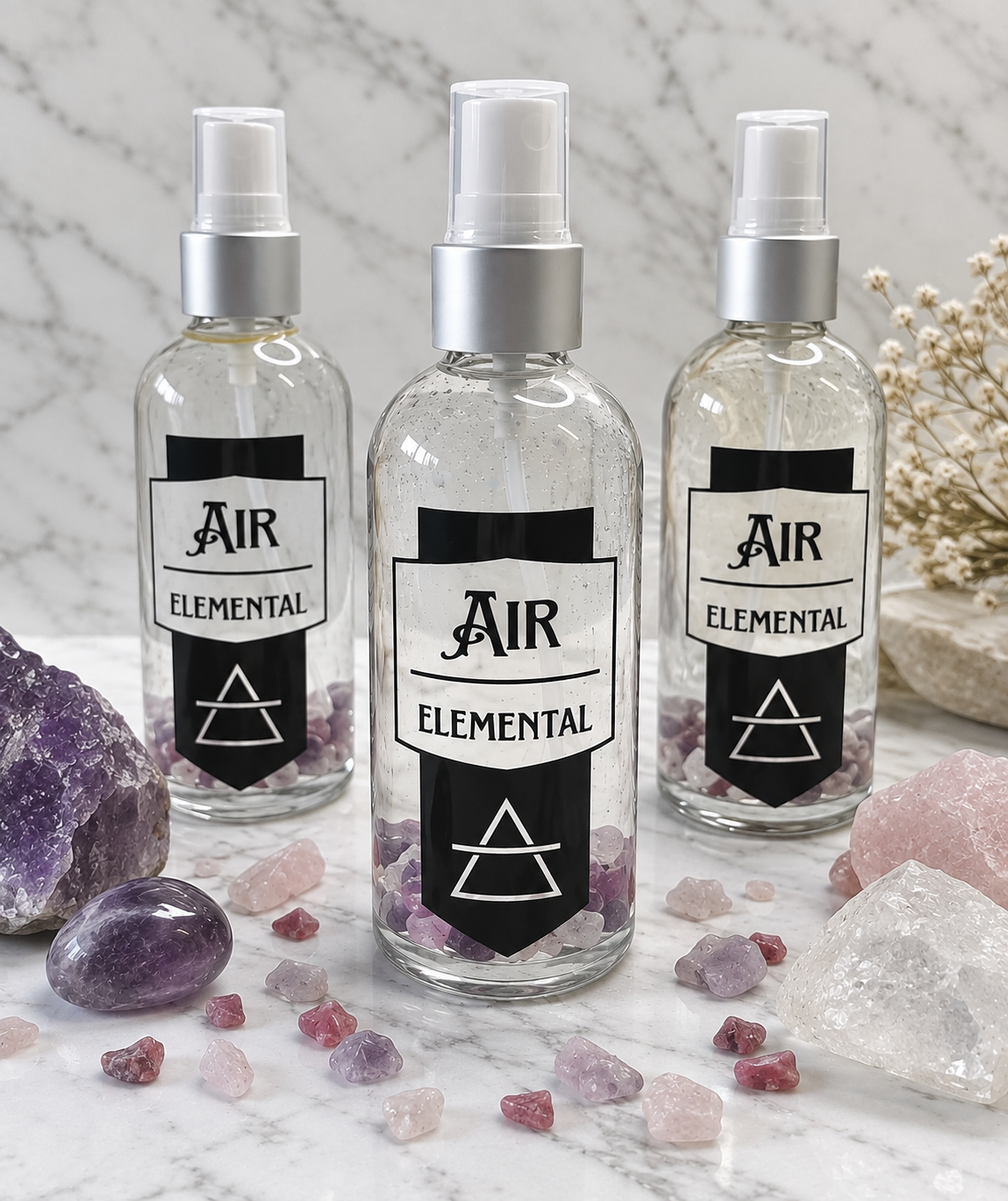 Elemental Energy Sprays