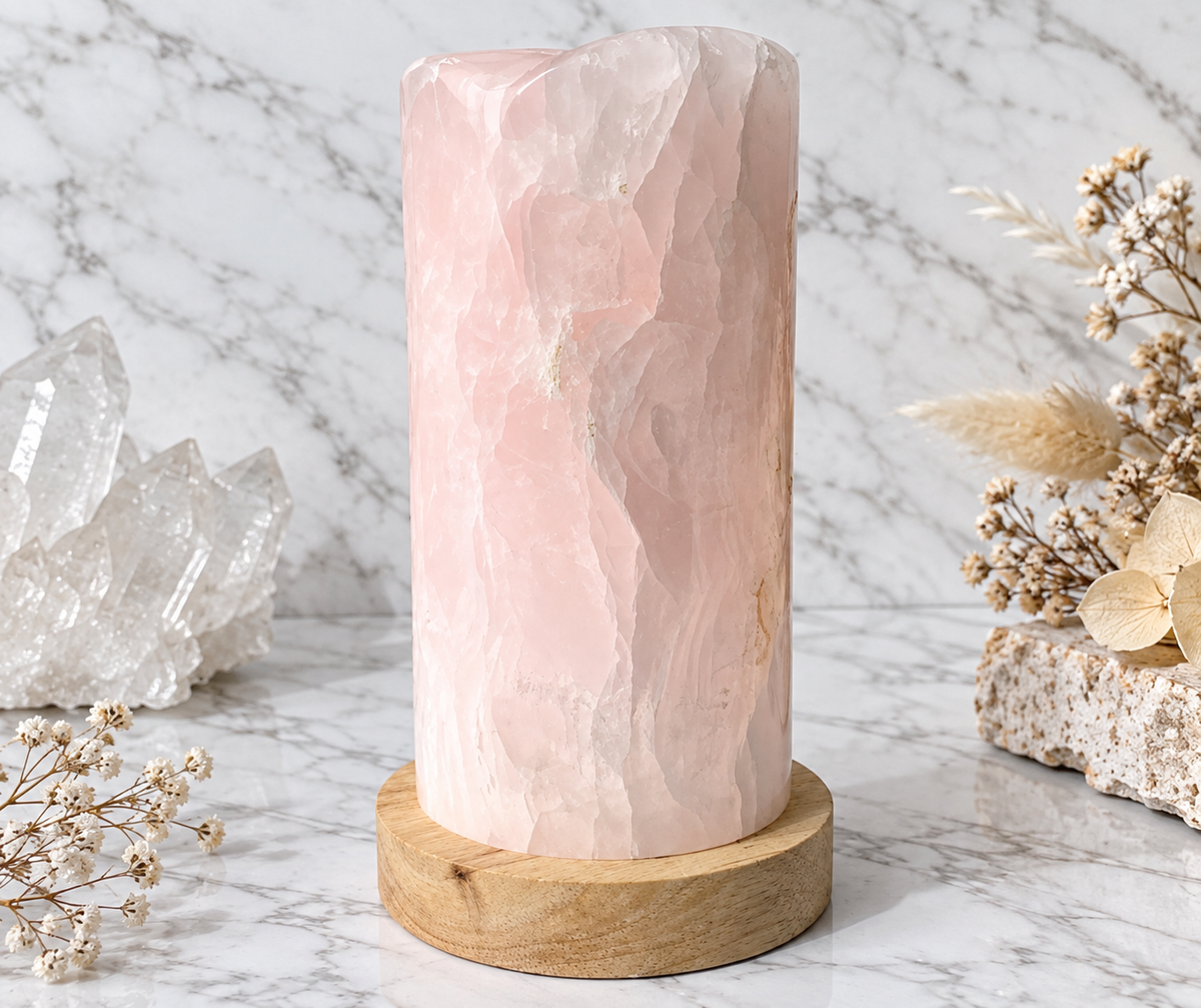 Mangano Calcite Crystal Lamp