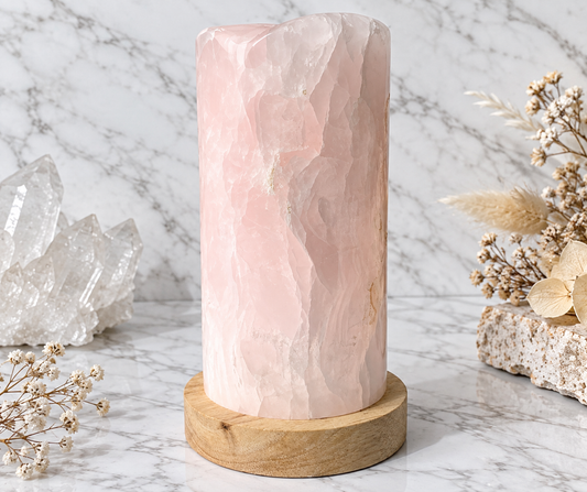 Mangano Calcite Crystal Lamp