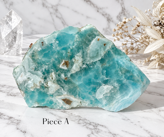 Raw Larimar Crystal Shards