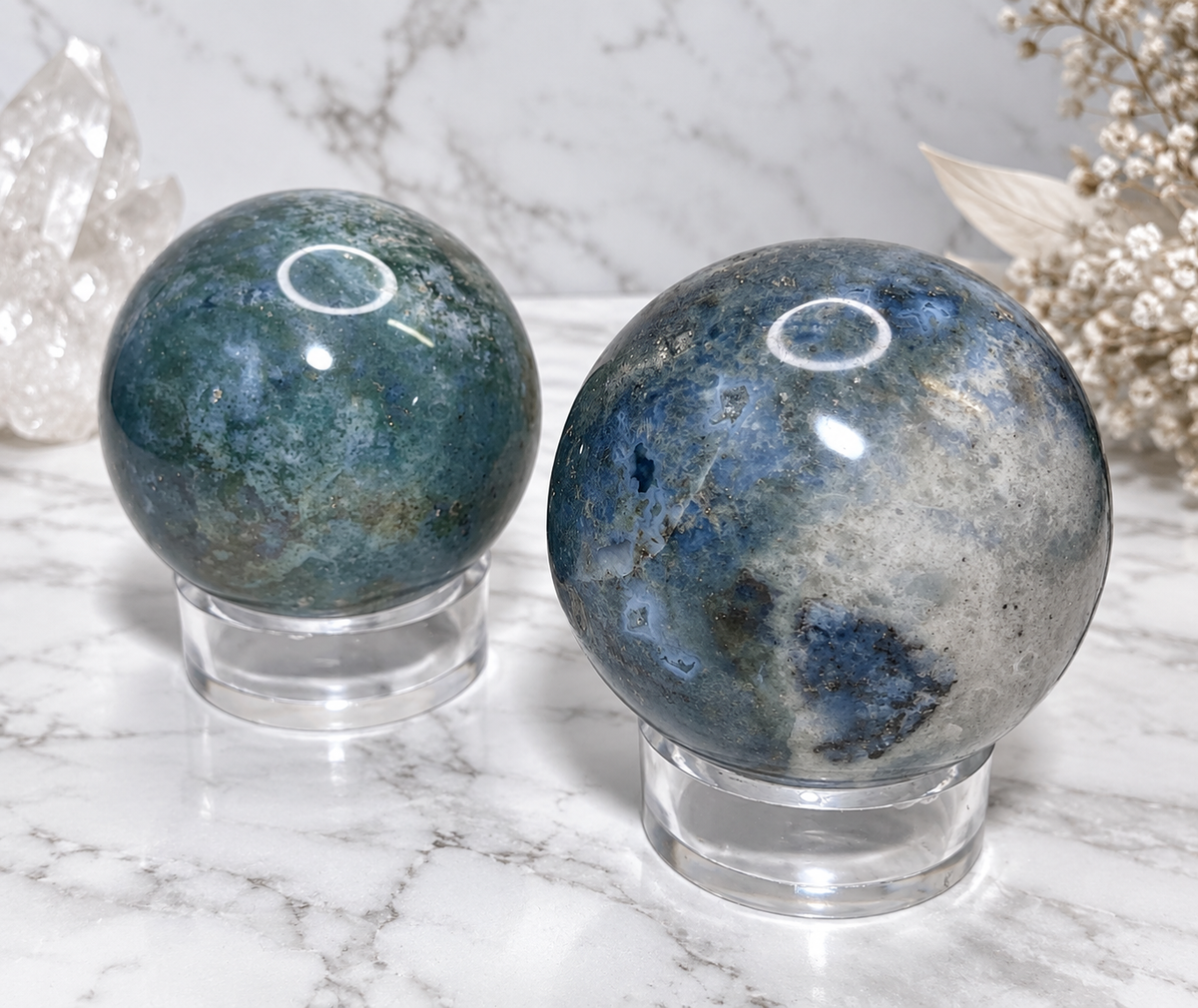 Ocean Jasper Crystal Sphere